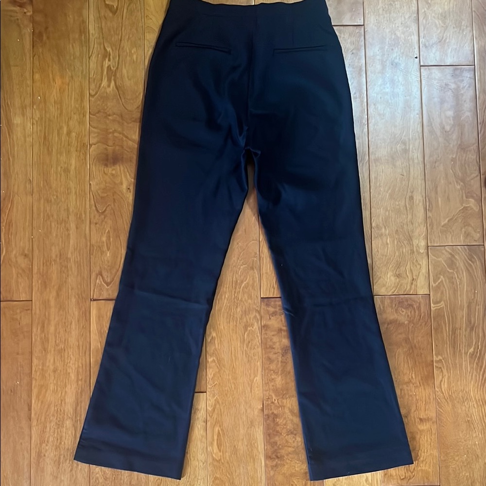 Love Tree Black Flare Boot Cut Mid-Rise Pants Size M Work Office Classic - Picture 5 of 10